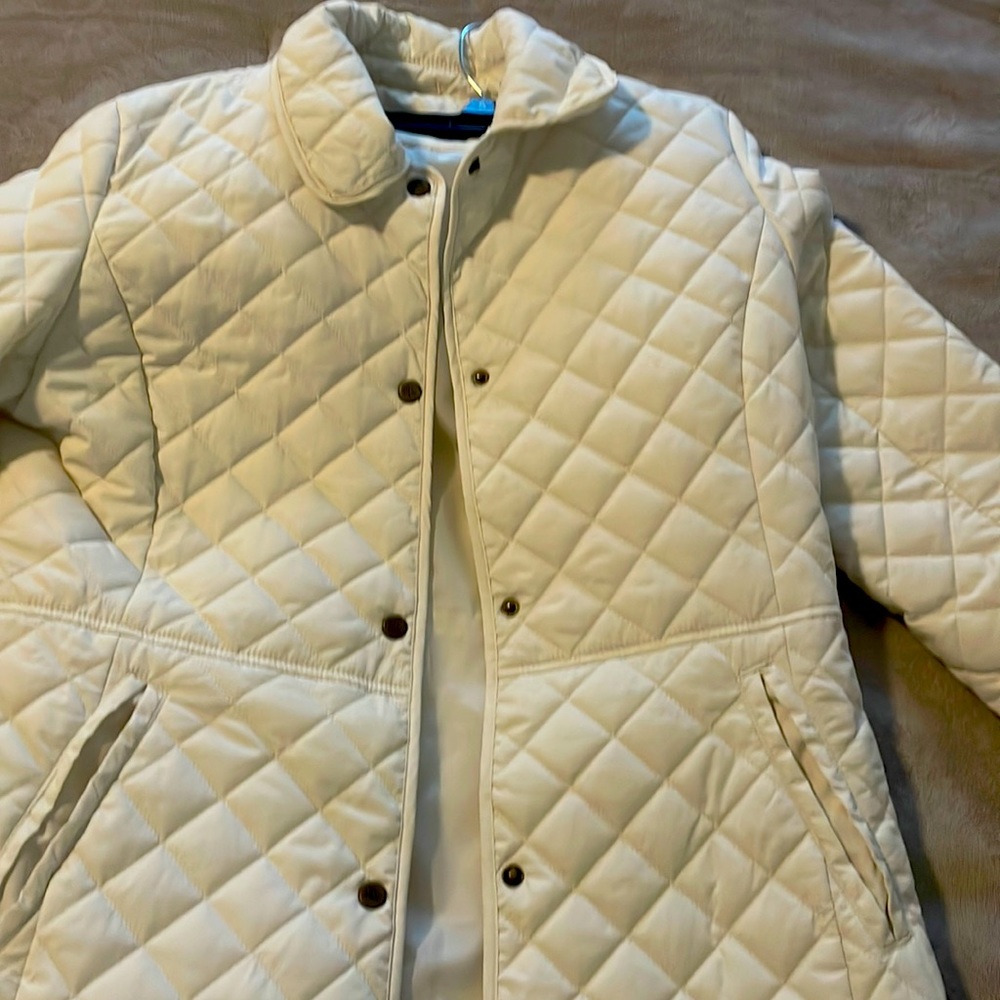 Women beige ralph lauren jacket